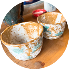 講師作品例　蕎麦ちょこ