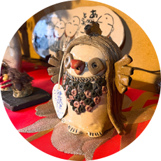 講師作品例　アマビエ